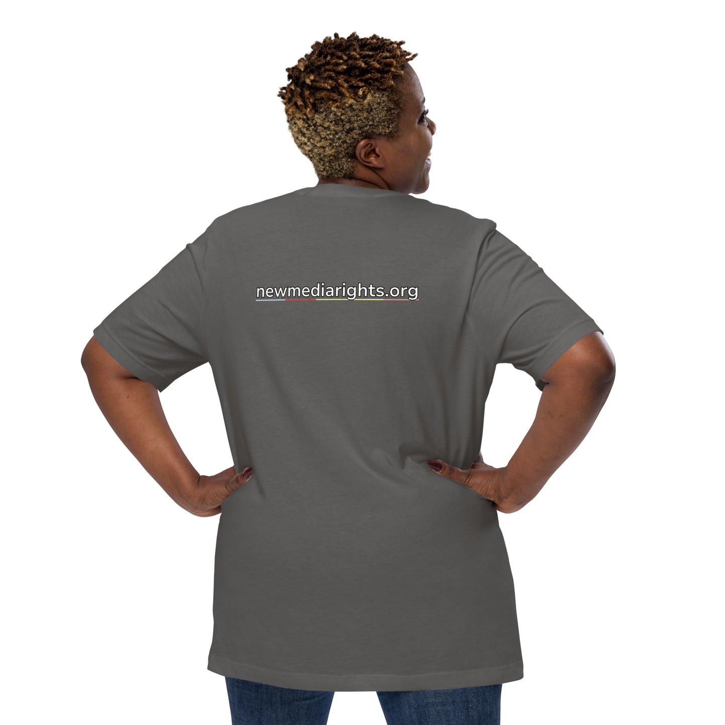 New Media Rights Unisex t-shirt