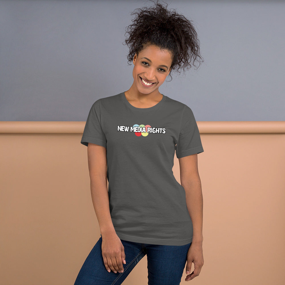 New Media Rights Unisex t-shirt