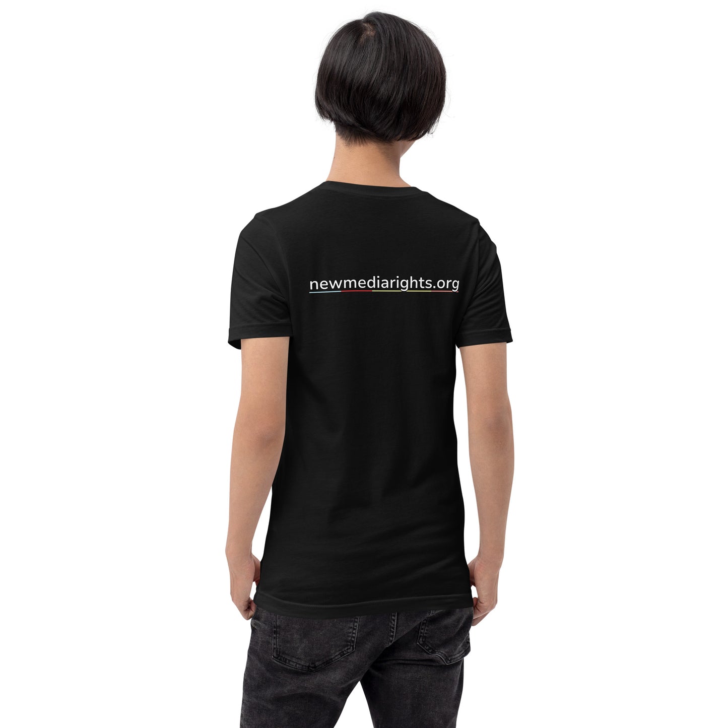 New Media Rights Unisex t-shirt