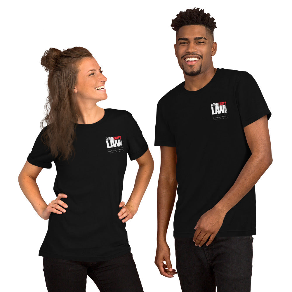 Community Law Project Unisex t-shirt - Black
