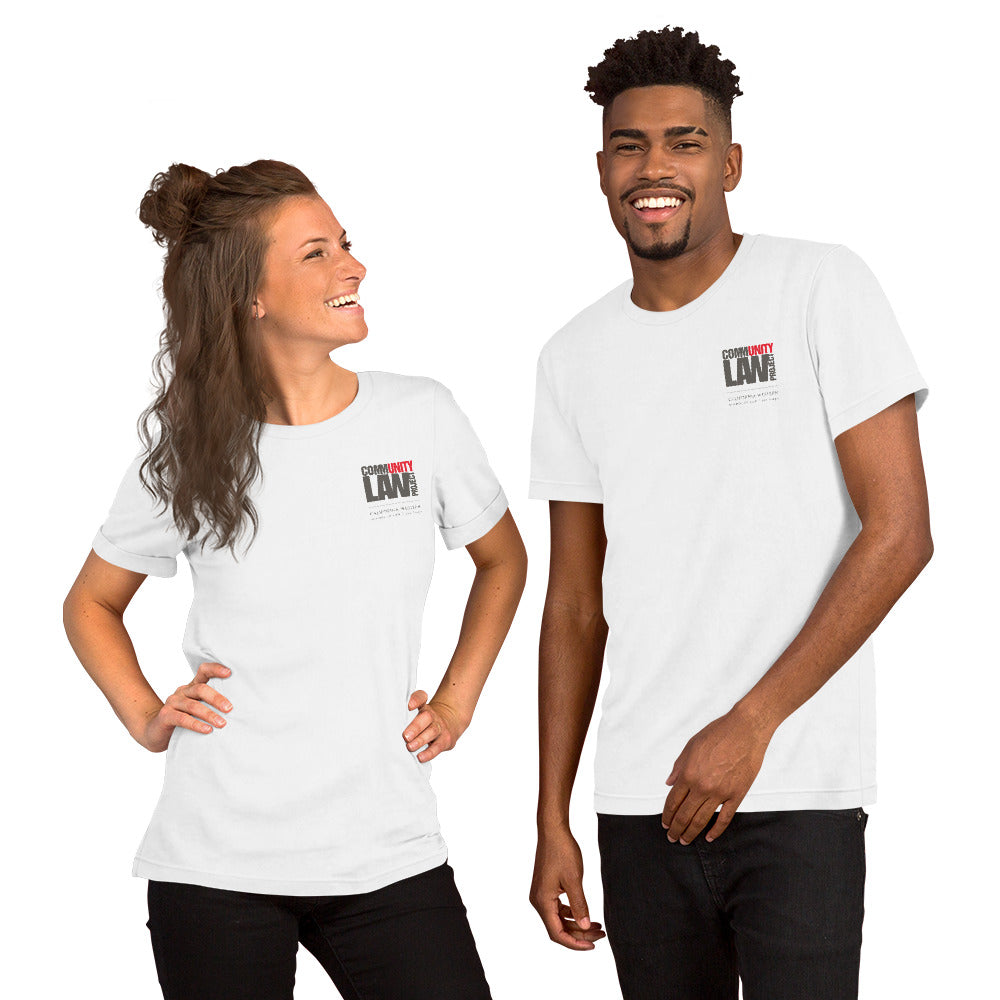 Community Law Project Unisex t-shirt - White